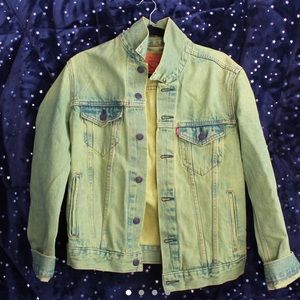 levi's Green Trucker Jacket